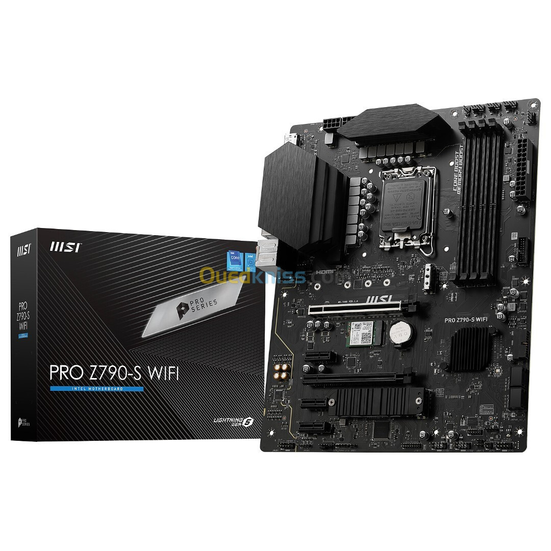 MSI PRO Z790-S WIFI DDR5 wifi 6E + BT 5.3