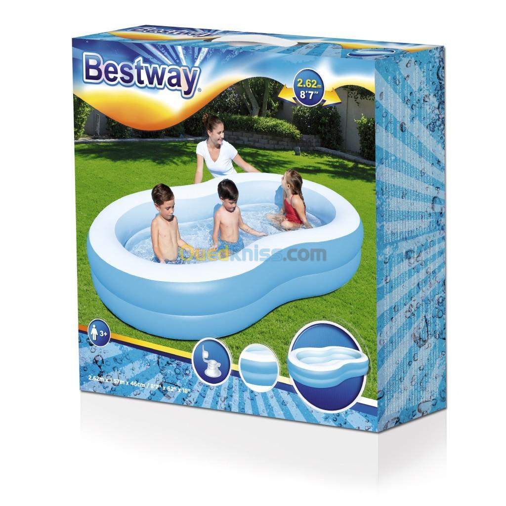 Piscine Gonflable Pour Enfants 262 x 157 x 46 cm Bestway#54117