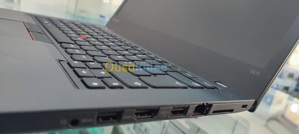 ORDINATEUR PORTABLE LENOVO THINKPAD T470 I5 6300U-8GB-256GB-14" BONNE OCCASION  10/100