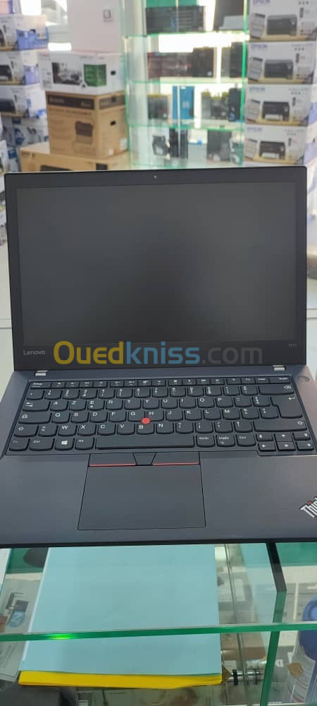 ORDINATEUR PORTABLE LENOVO THINKPAD T470 I5 6300U-8GB-256GB-14" BONNE OCCASION  10/100