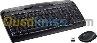 CLAVIER ET SOURIS SANS FIL LOGITECH MK345 