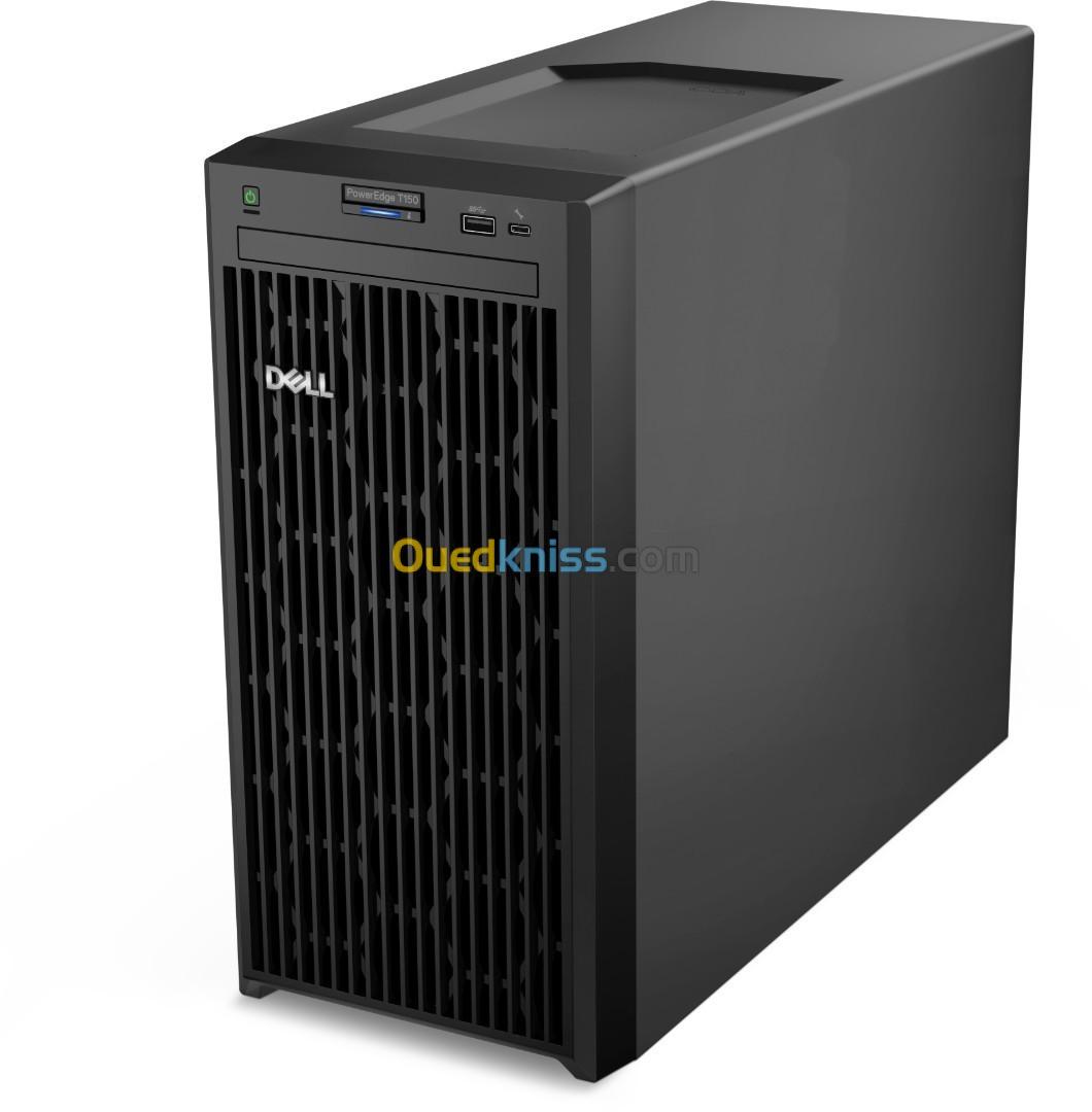 SERVEUR DELL PowerEdge T150 Intel Xeon E-2314 RAM 8Go DISQUE DUR 1 X 1To