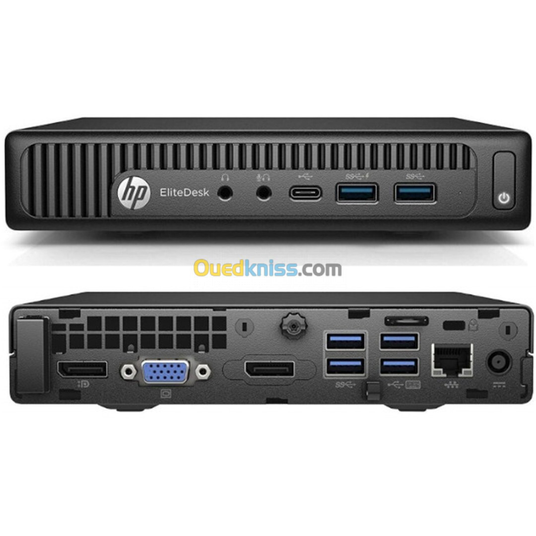 UNITE CENTRALE HP EliteDesk 800 G2 Desktop Avec ECRAN PHILIPS 21.5 221V8L/65