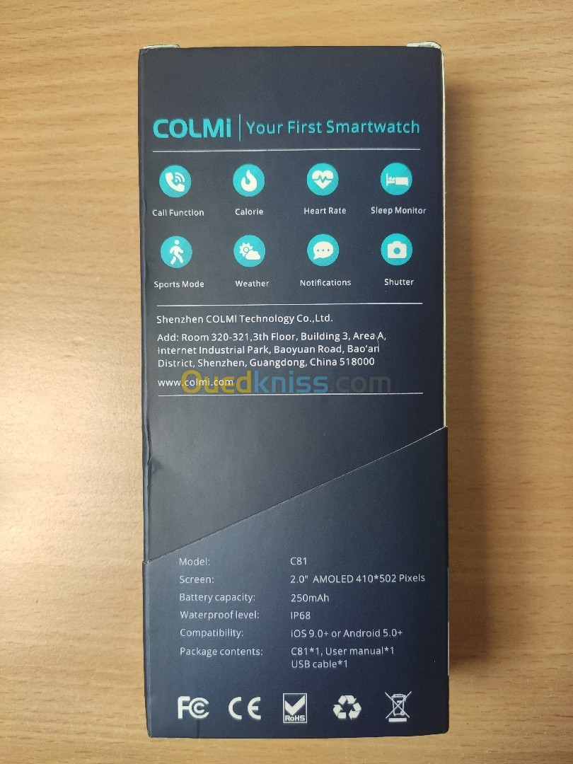 Smartwatch/ساعة ذكية Colmi C81