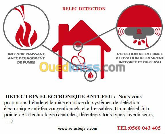 DETECTION ELECTRONIQUE ANTI-FEU 