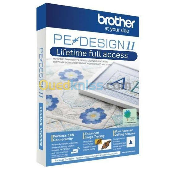 Brother PE Design 11 Embroidery Machine Software Lifetime Activation For Windows