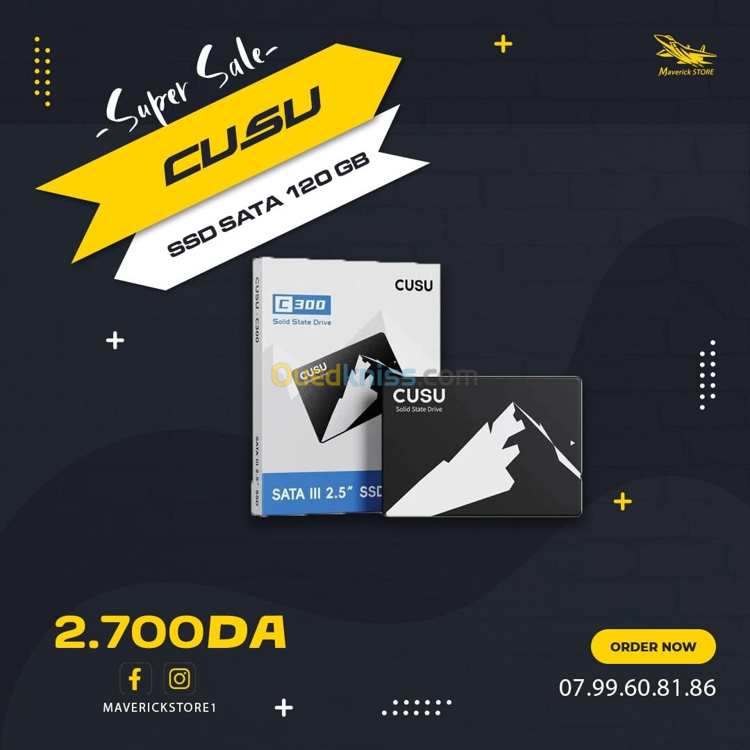 Cusu ssd sata 240GB/120gb