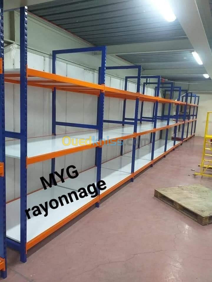 RAYONNAGE SEMI LOURD/ ETAGERE INDUSTRIEL DÉPÔT STOCKAGE