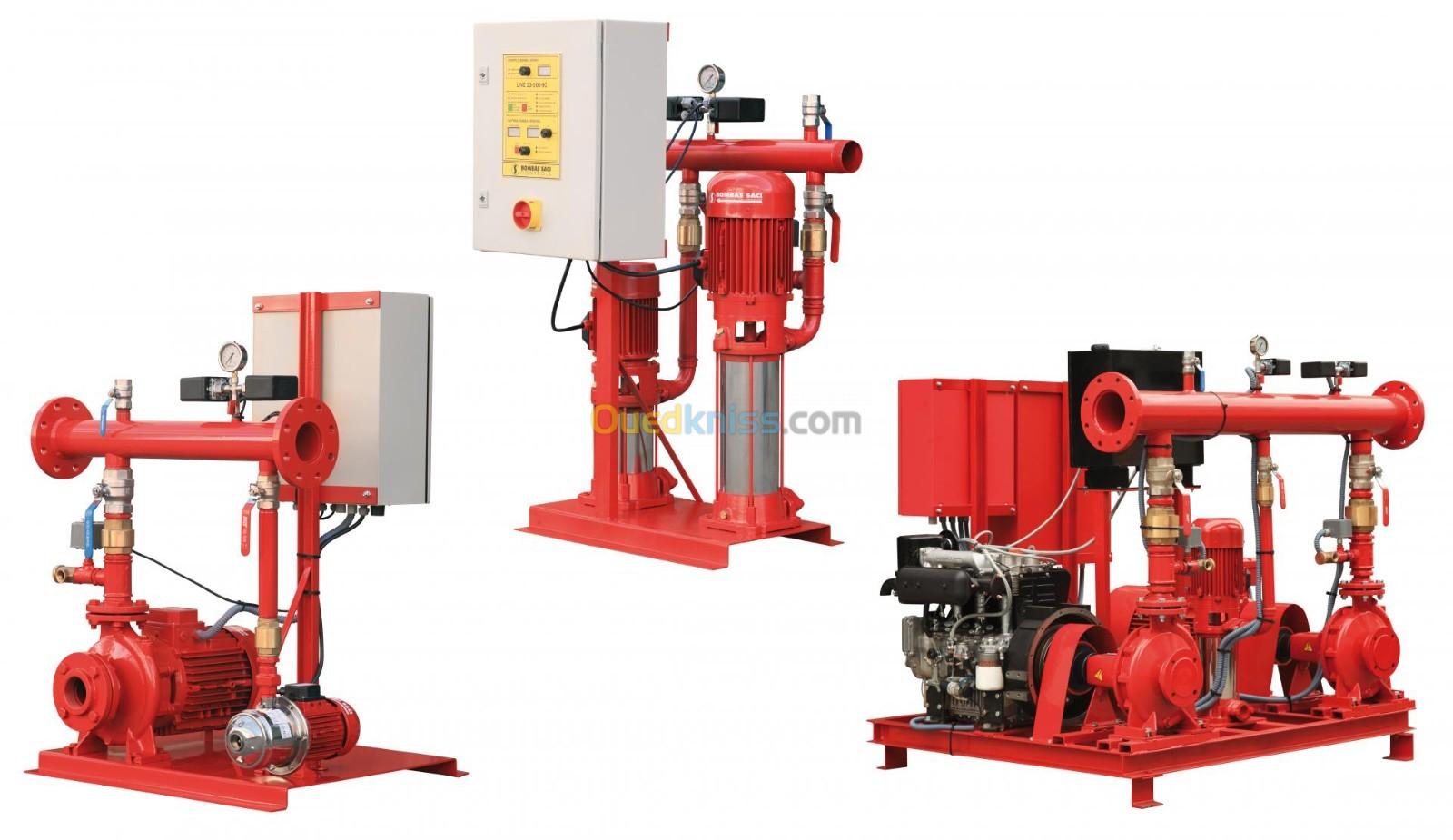 POMPES HYDRAULIQUES-FIRE PUMPS 