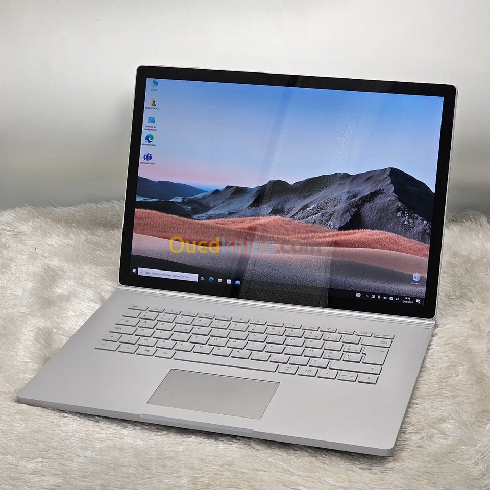 MICROSOFT SURFACE BOOK 3 / 10th I7-1065G7/NVIDIA GTX 1660Ti/16GO DDR4X/ 256SSD/ 15" Tactile