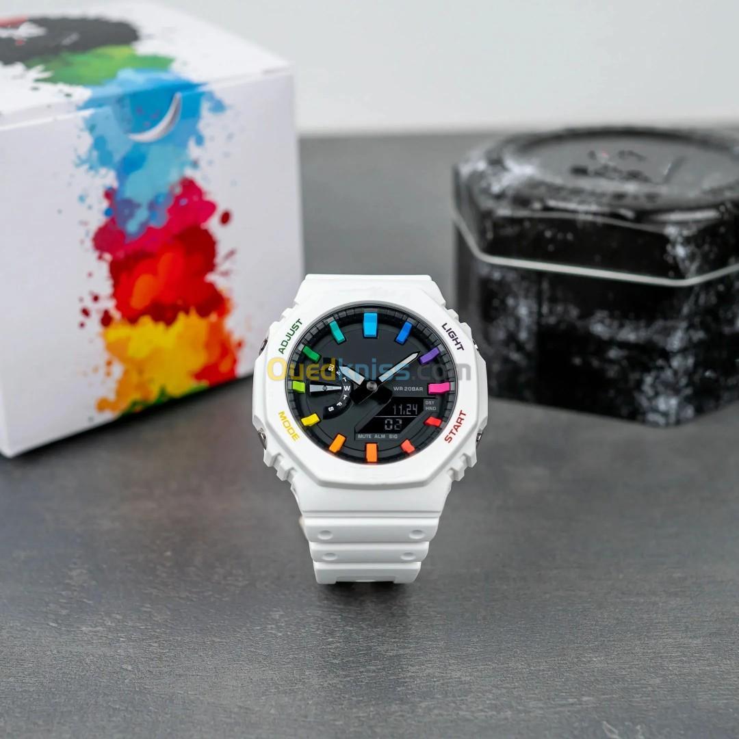 Montre Casio G-Shock Grafiti_Blanc