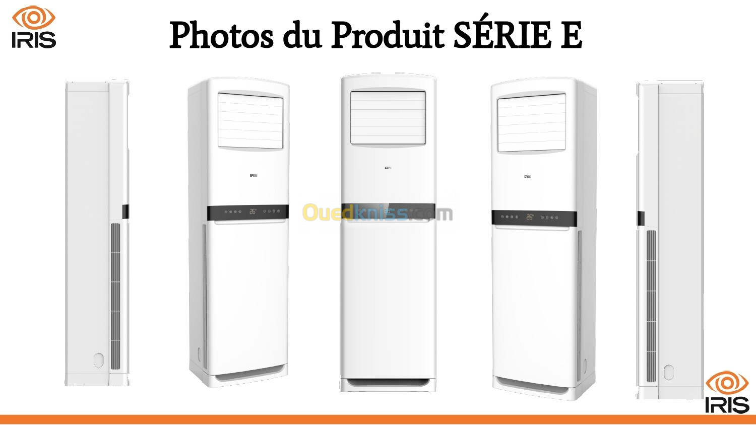 Climatiseur IRIS SPLIT Armoire SERIE E (48K BTU / 60K BTU)