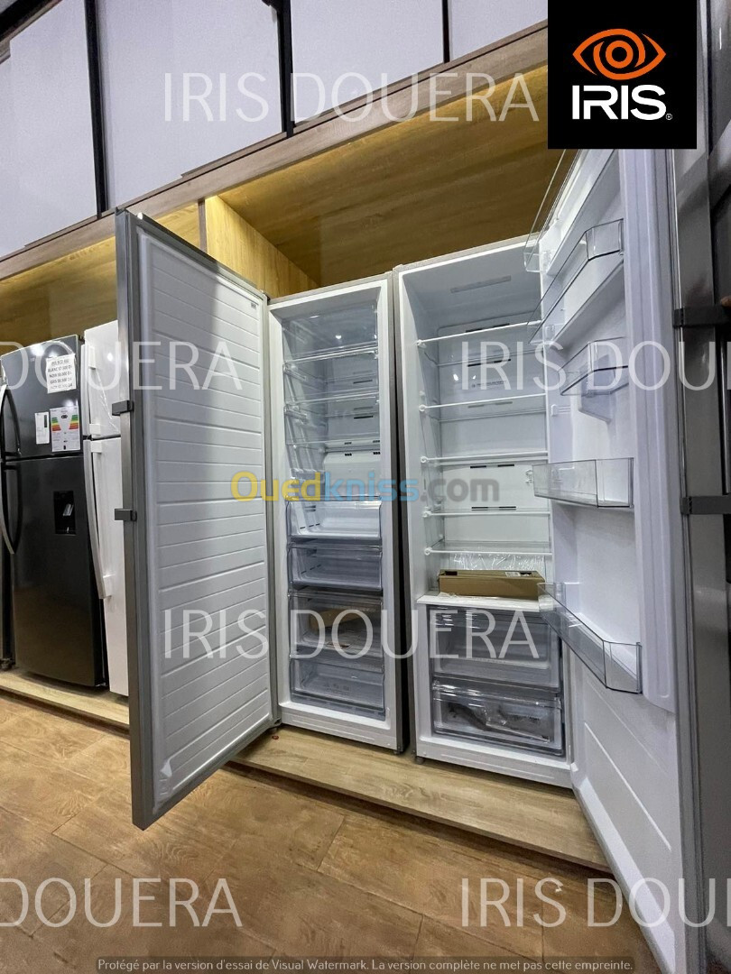 REFRIGIRATEUR IRIS TWIN BCD 455 (INOX)