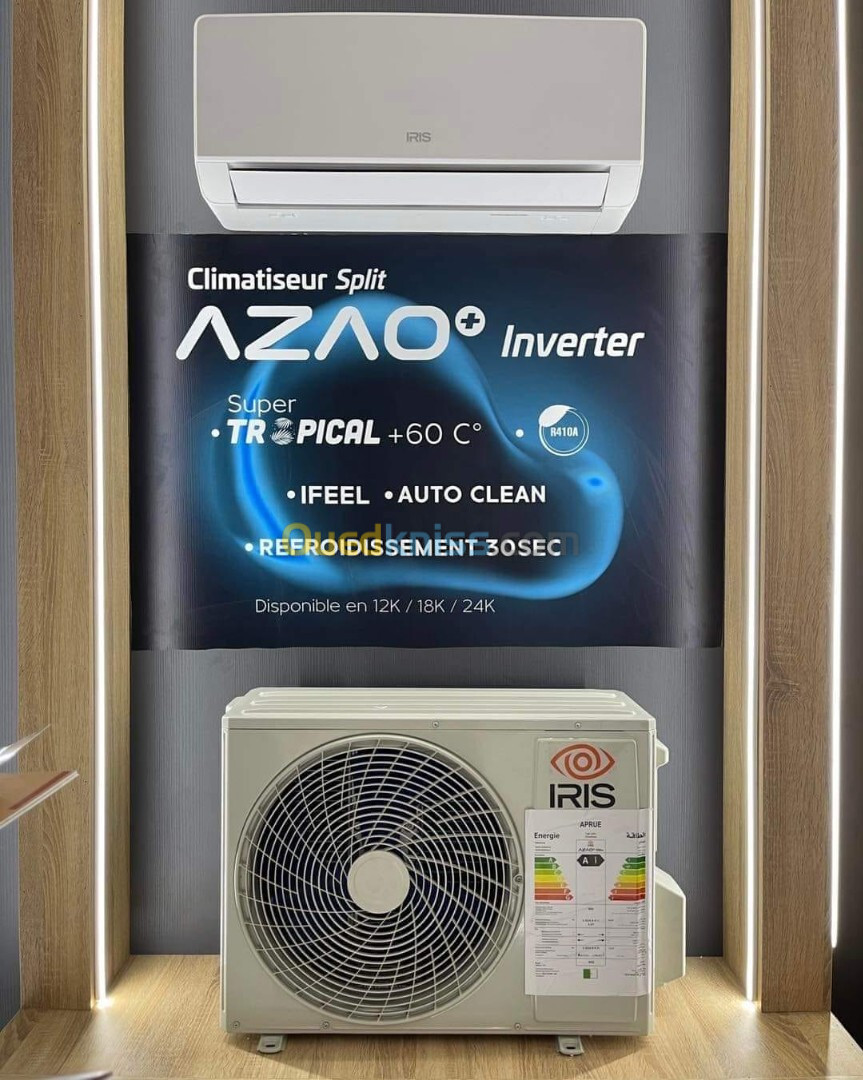 CLIMATISEUR SPLIT AZAO+ T3 SUPER TROPICAL 24000 BTU (INVERTER)