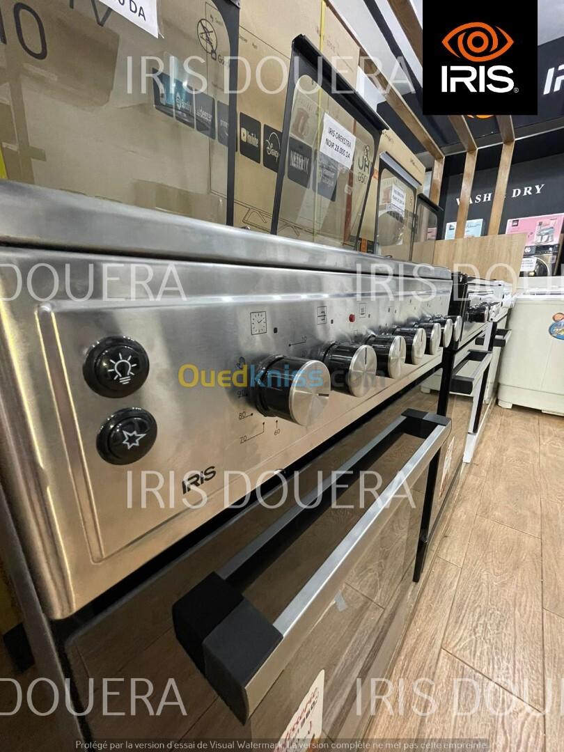 CUISINIERE IRIS ORKESTRA 60CM (INOX/NOIR/BLANC)