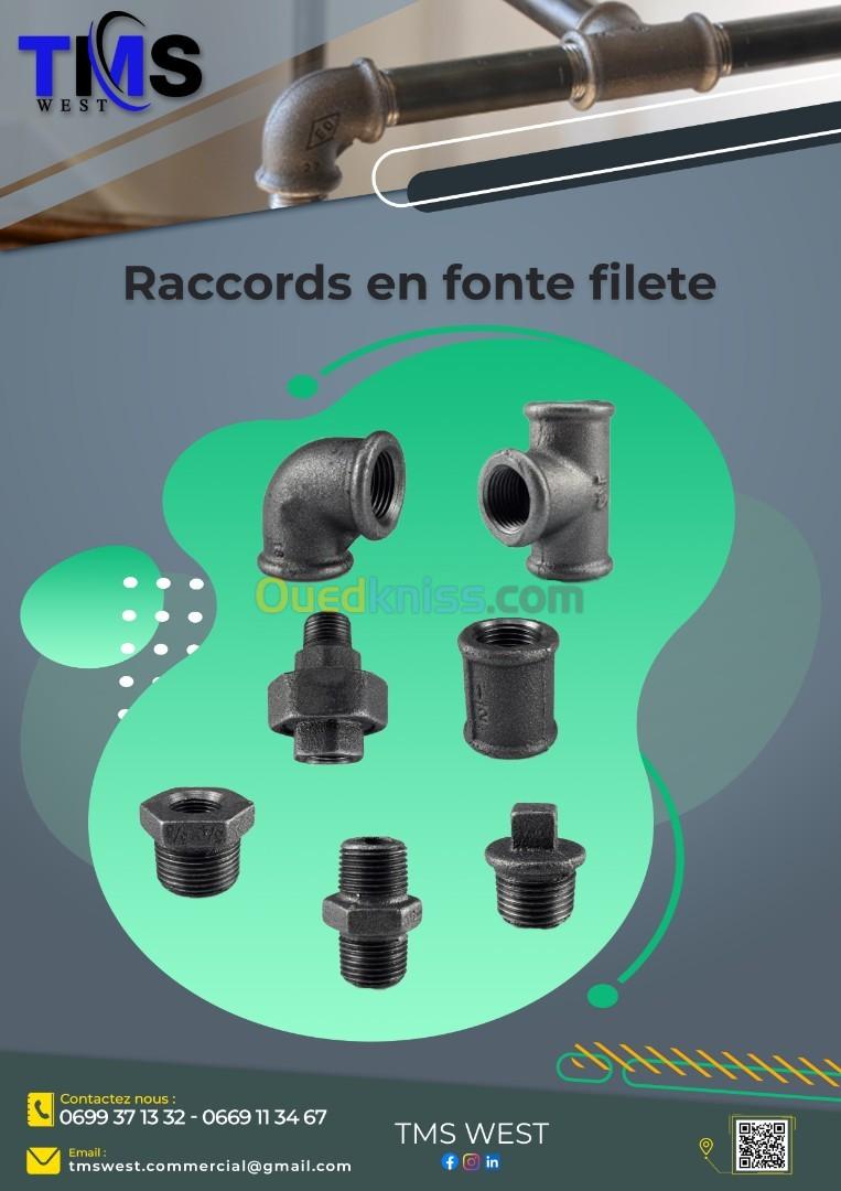 Racorde en fonte filete