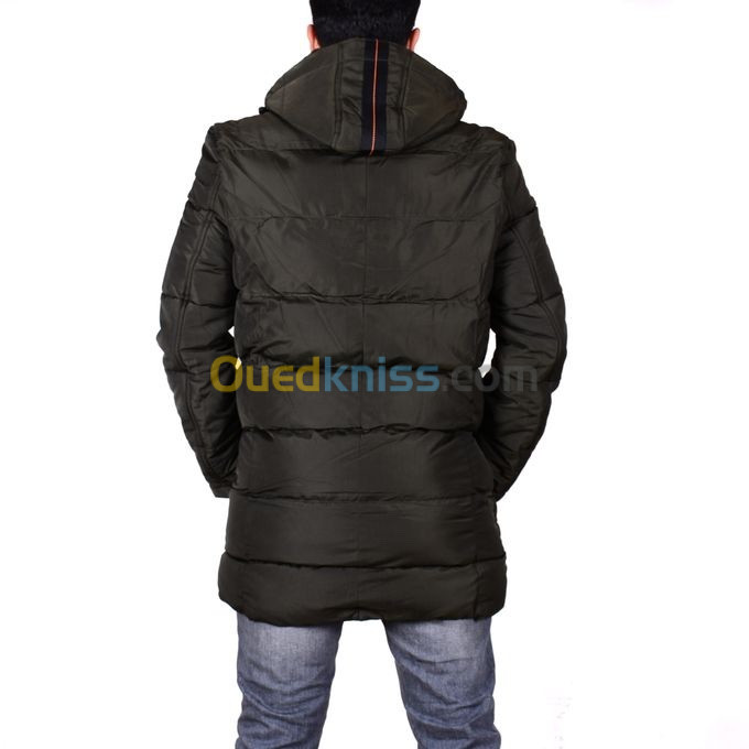 JUSTE KEY Parka Homme imperméable KV08 - Veste Imperméable Homme - Vert