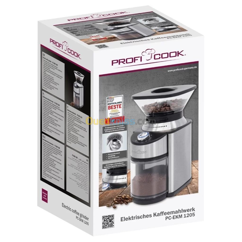 PROFICOOK Moulin A Cafe 12 Vitesses 200W