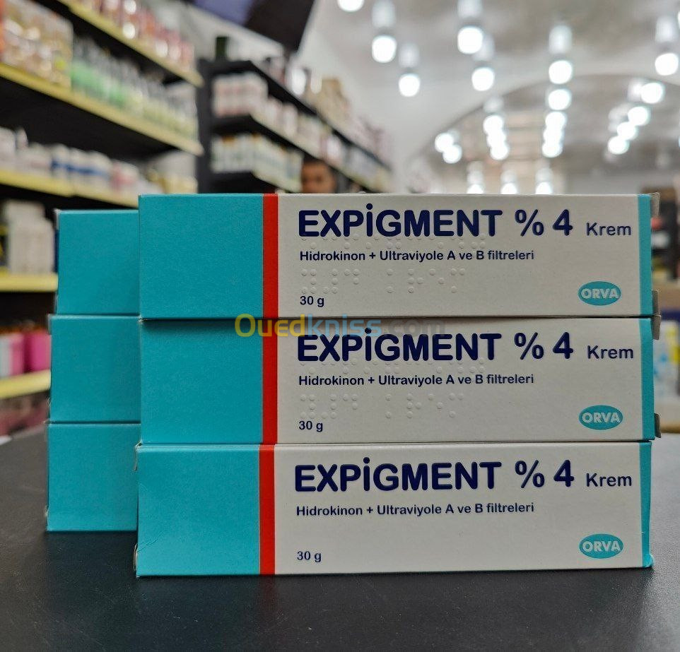 لعلاج التصبغات وآفات حب الشباب Expigment 4 كريم