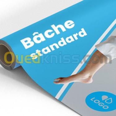 Bâche Standard Impression banderole PVC sur mesure - Bâche publicitaire