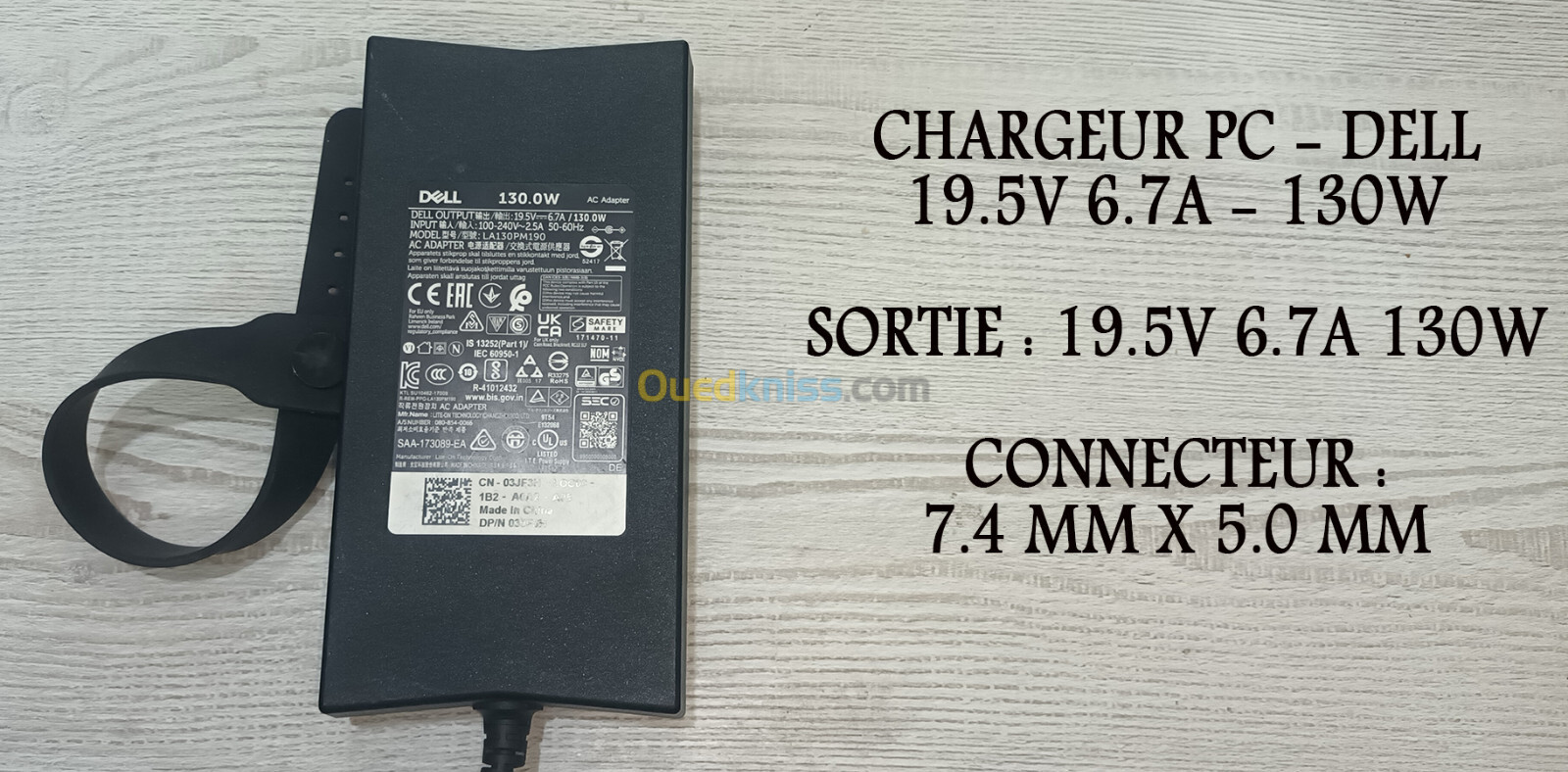 chargeur original dell asus hp