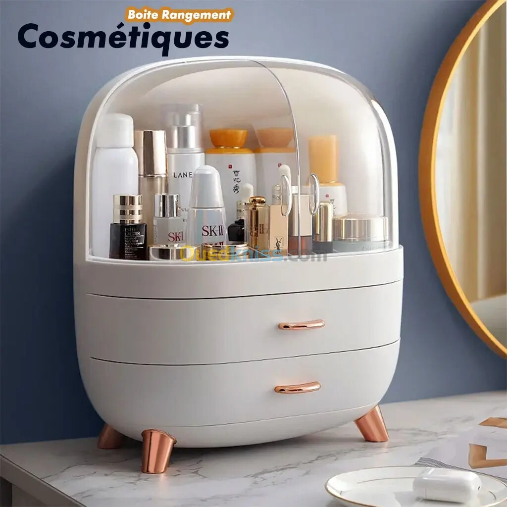 Boit rangement cosmétiques 