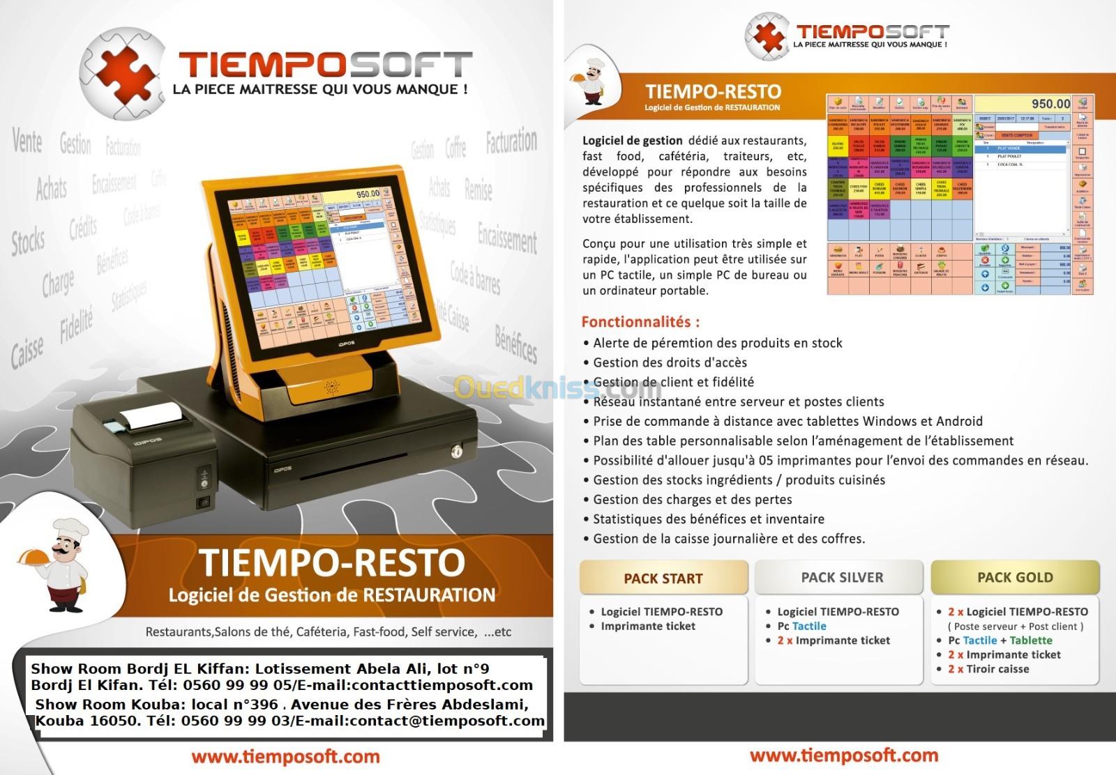 LOGICIEL DE GESTION CAFÉTÉRIA RESTAURENT