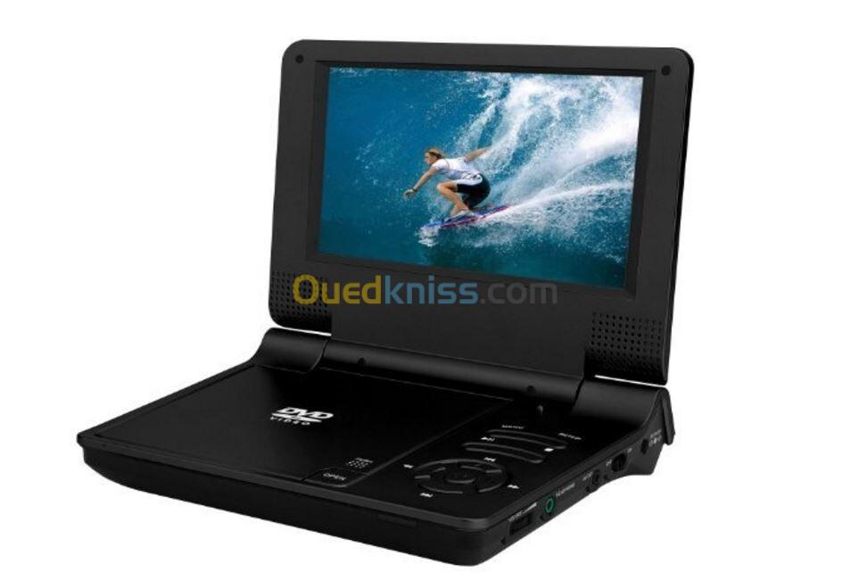 Sylvania SDVD7027-C Lecteur DVD portable à écran LCD pivotant de 7" noir