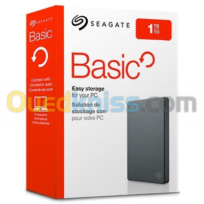 SEAGATE Disque portable Basic 1 To 2TO EXTERN