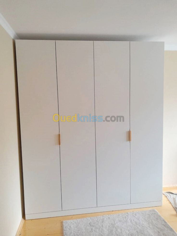 Dressing et placard sur mesure MDF et high gloss