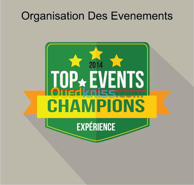 organisation des evenements