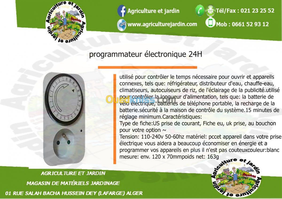 programmeteur électrique 