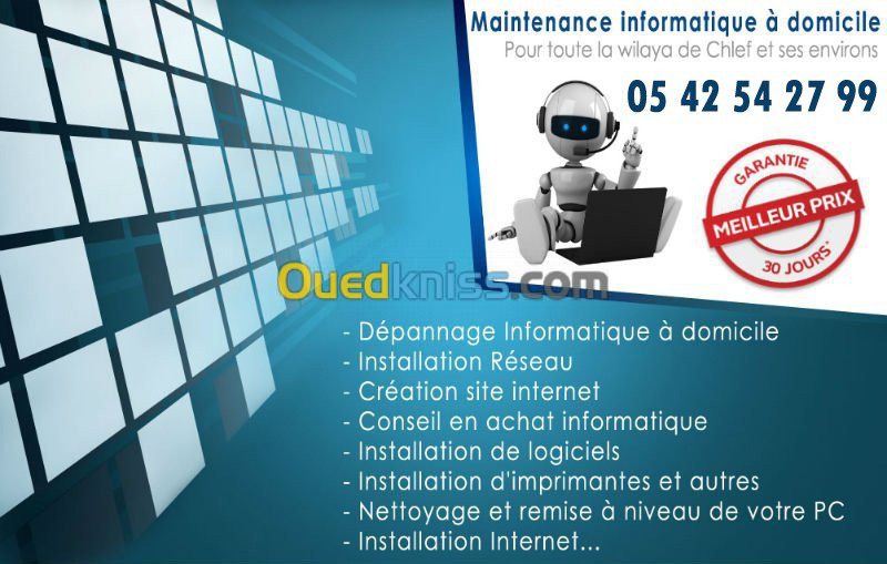 Maintenance informatique à Domicile