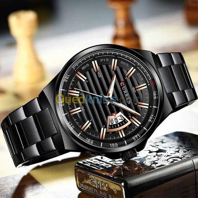 Montre De Luxe 8375 Styl Noir Curren Algiers Algeria