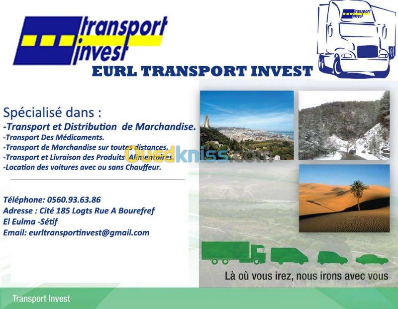 Transport et Distribution et location 