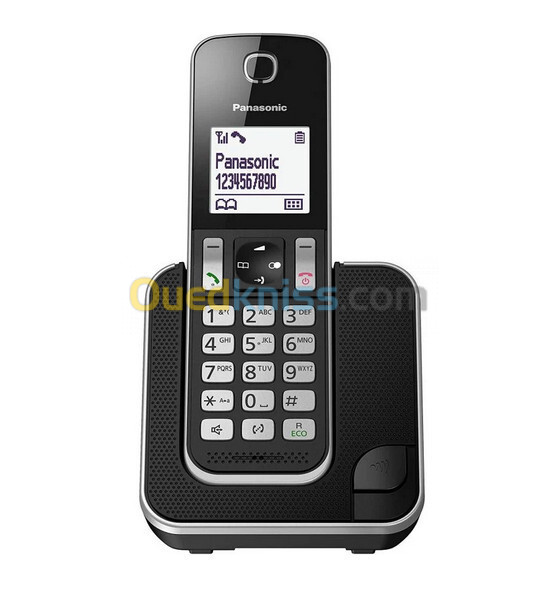 Panasonic KX-TGD310 Téléphone fixe sans fil Noir