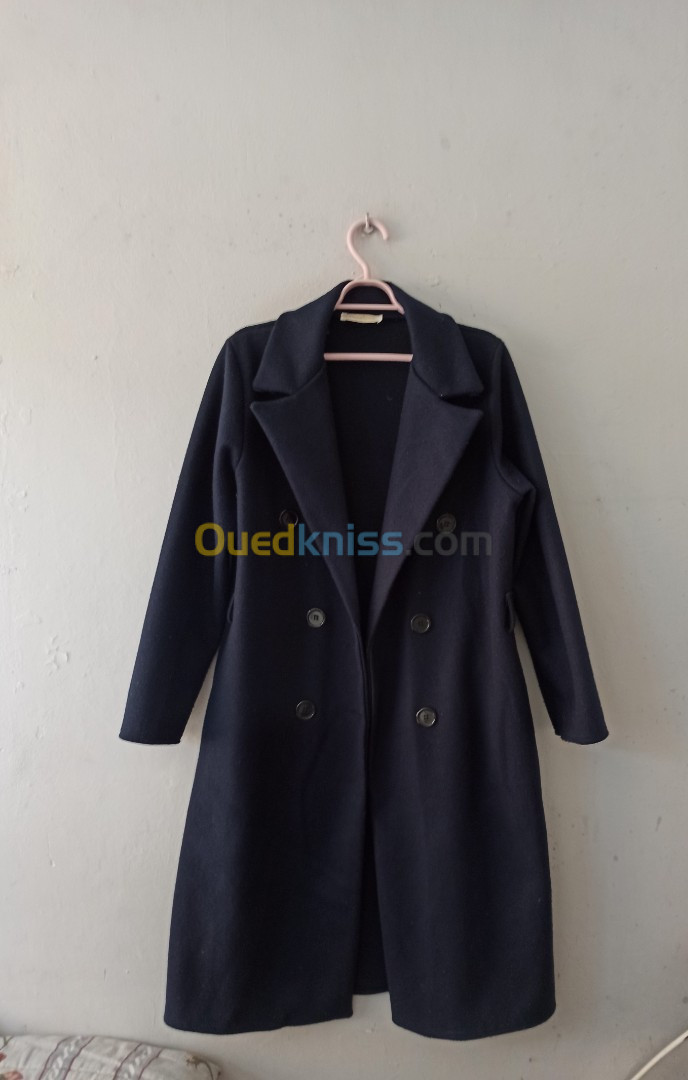 Manteau bleu nuit 