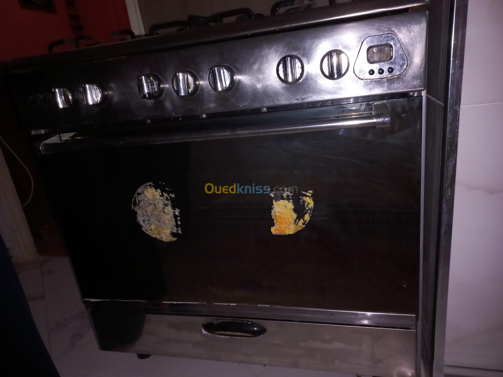 Cuisinière condor 5 feux inox