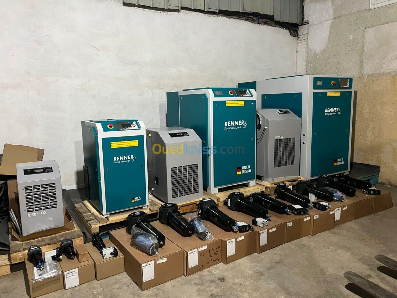 Compresseur À Vis RENNER 7.5kW 10 Bar ( En Arrivage )