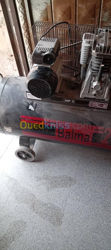 COMPRESSEUR 200L BALMA 3HP 