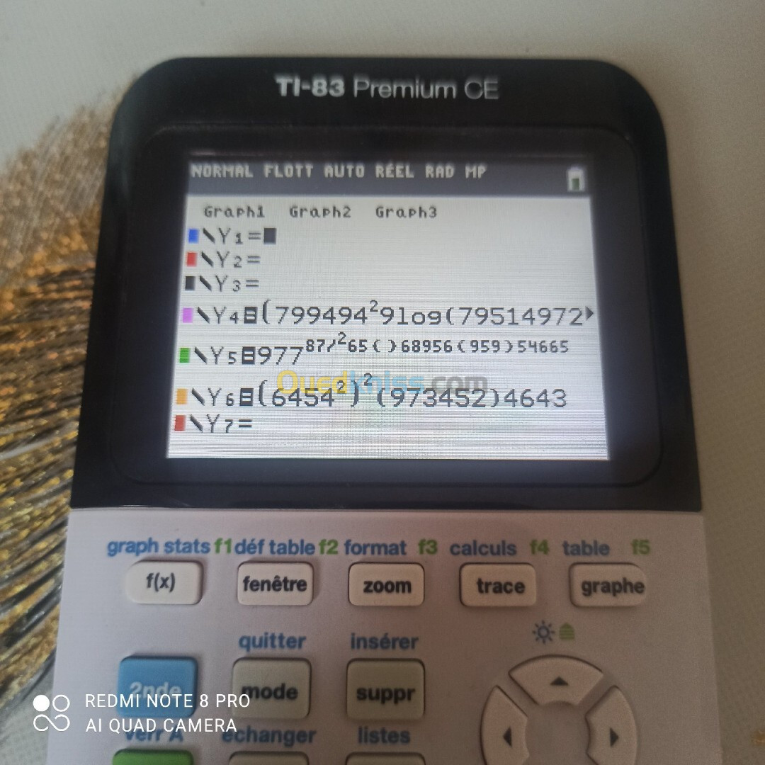 Calculatrice graphique TI-83 Premium CE