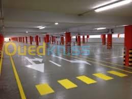 Epoxy et Resine ( Parking, Usines, Hangar, Etanchéité ,, )