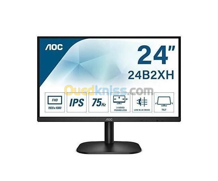 Ecran AOC Gaming 24B2XH (IPS / 75Hz / 4Ms)