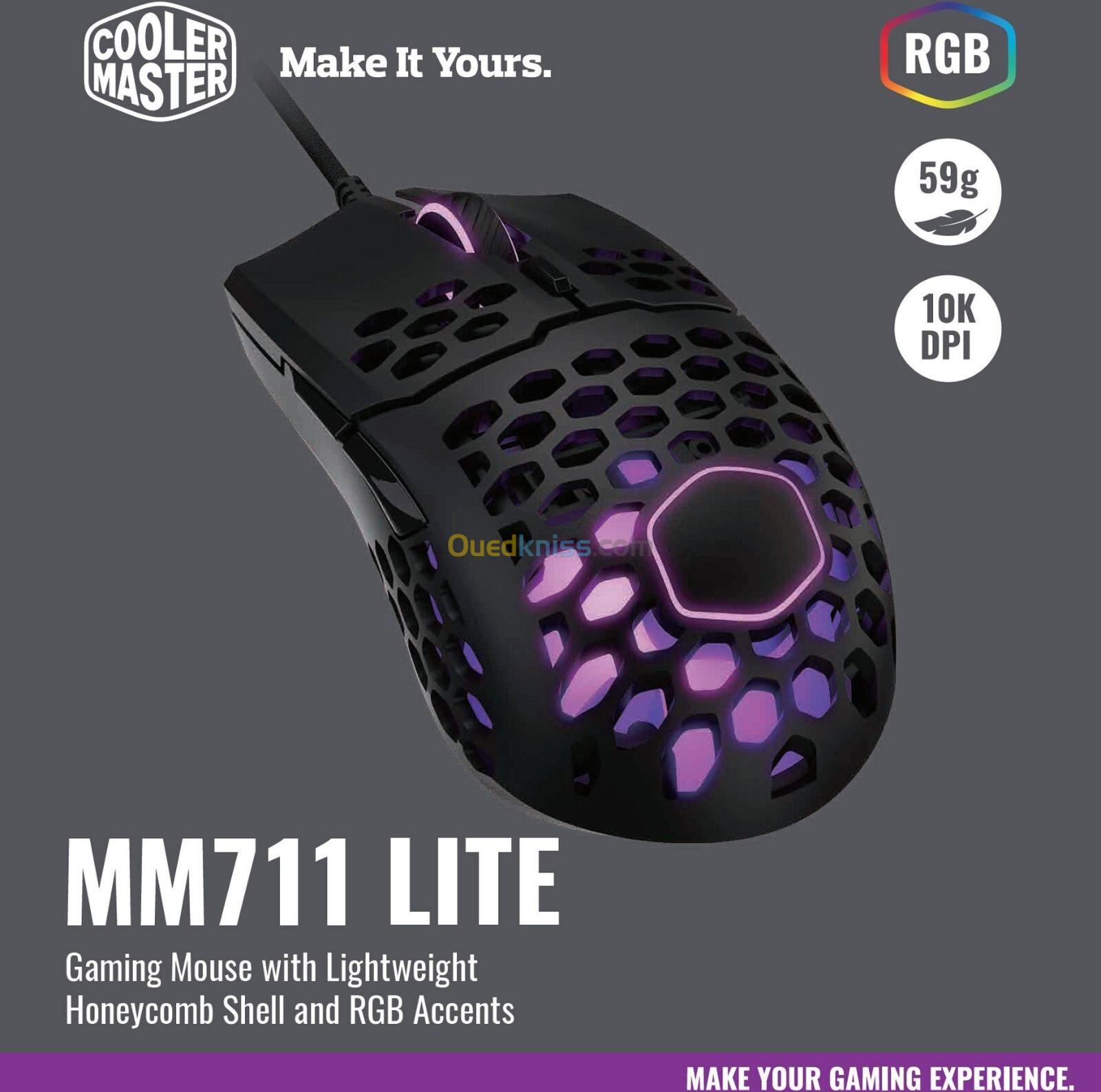 Souris Cooler Master MM711 Lite