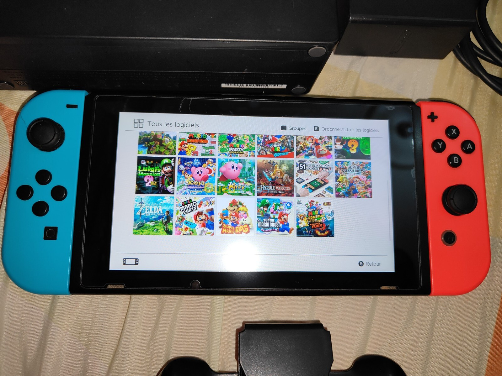 Nintendo switch 2019 Flashée puce 256 go 