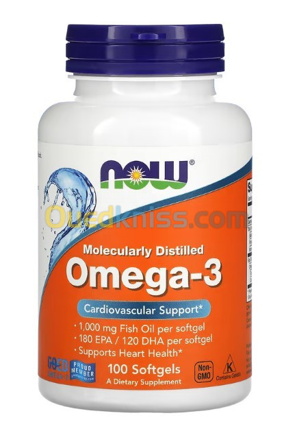  Omega-3, 180 EPA / 120 DHA