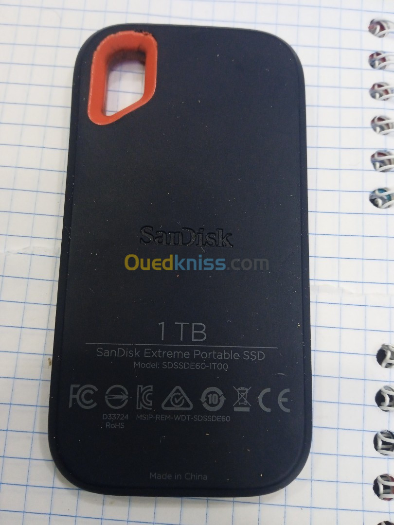 Sandisk exreme portable SSD 1tb