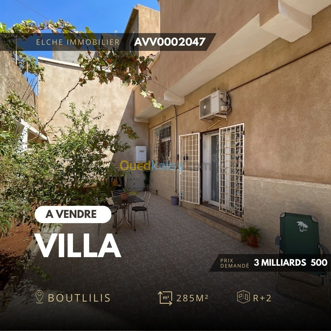 Vente Villa Oran Boutlelis