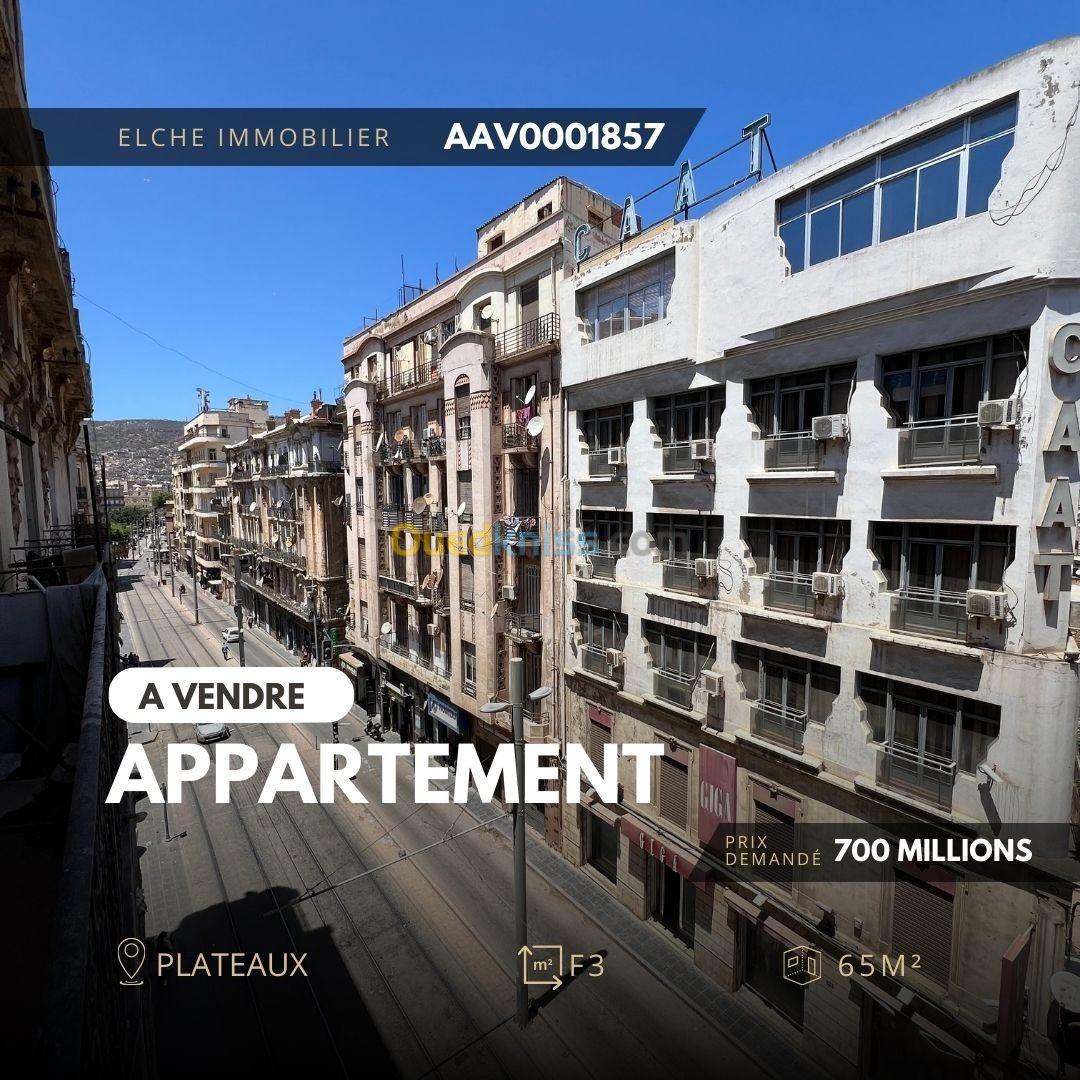 Vente Appartement F3 Oran Oran