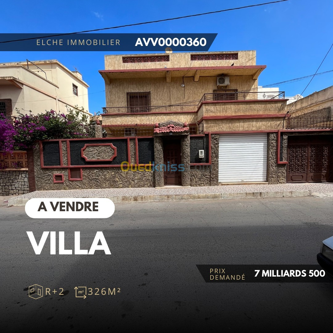 Vente Villa Oran Oran